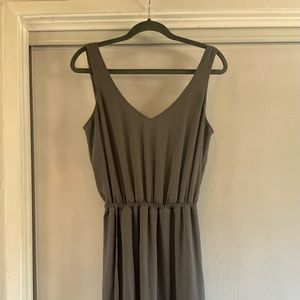 Show me your mumu soft charcoal crisp bridesmaid dress